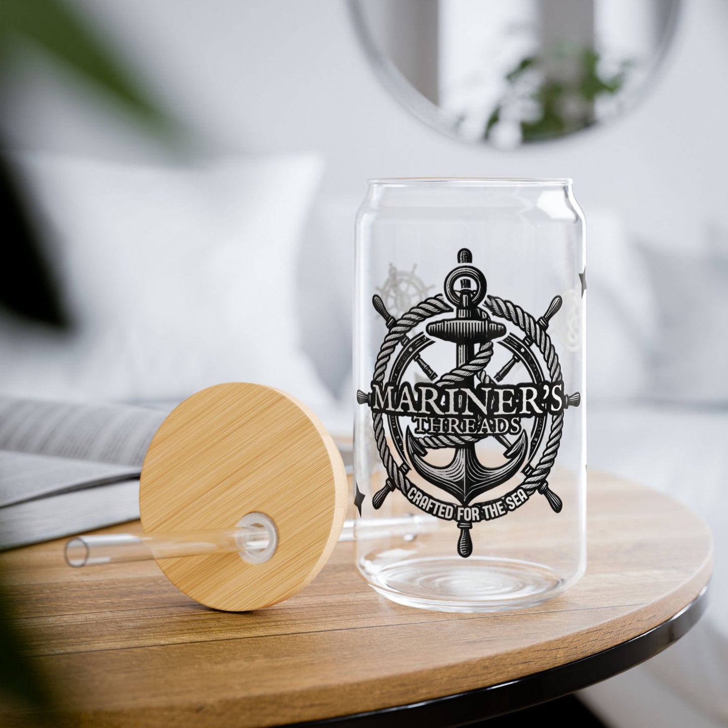 Mariner’s Threads™ 16oz Sipper Glass