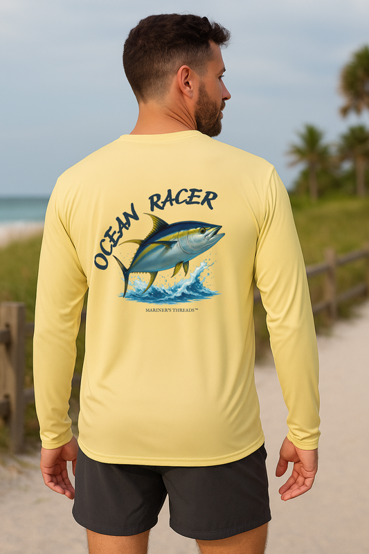 Ocean Racer – Yellowfin Tuna Performance Fishing Shirt