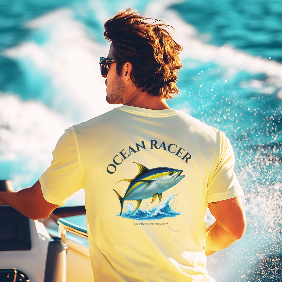 Ocean Racer – Yellowfin Tuna Fishing Performance Apparel