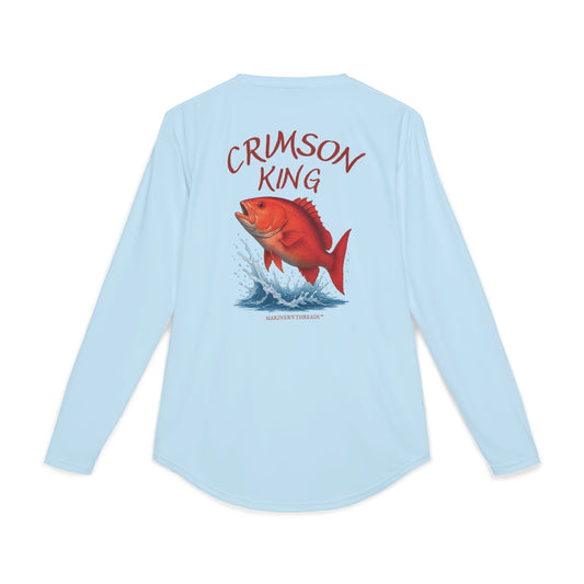 Crimson King – Red Snapper Performance Fishing Shirt