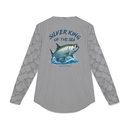 Silver King of the Sea – Tarpon Performance Fishing Shirt