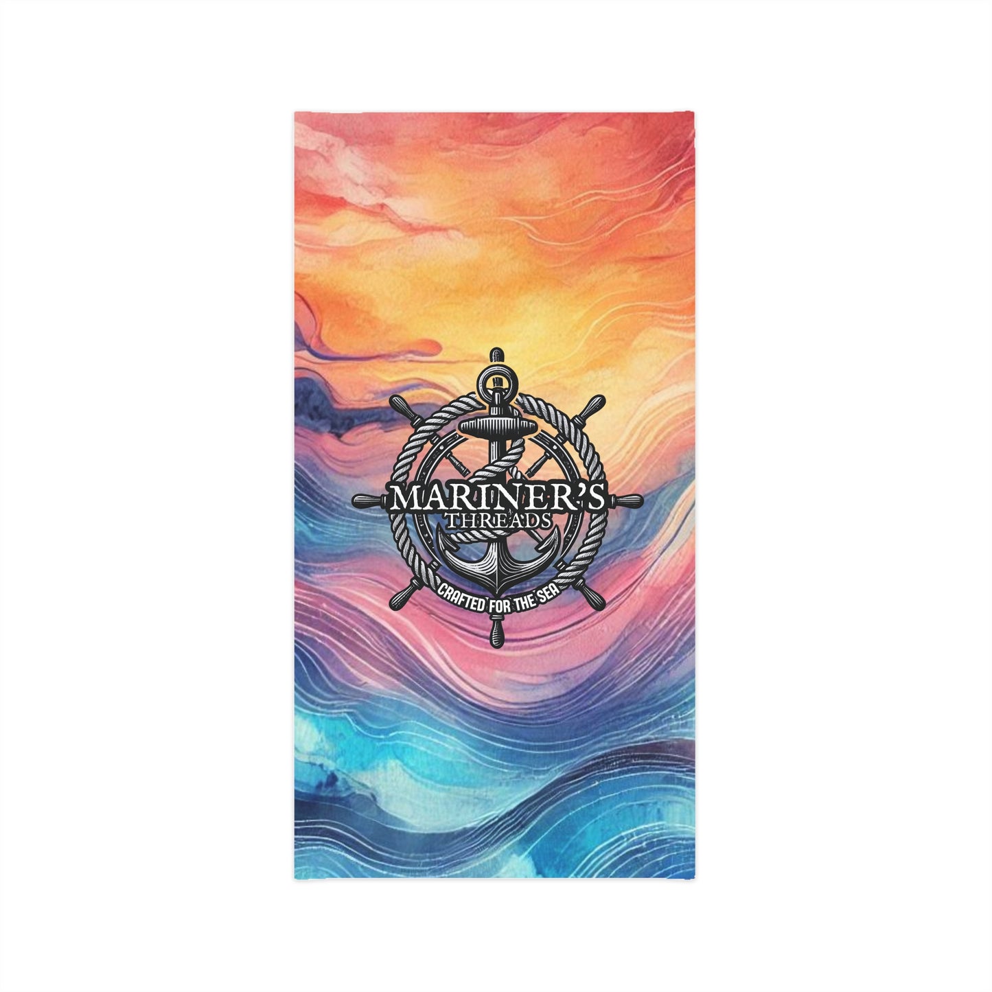 Sunset Waves Neck Gaiter