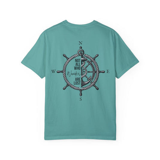 "Not All Who Wander Are Lost" Cotton Tee